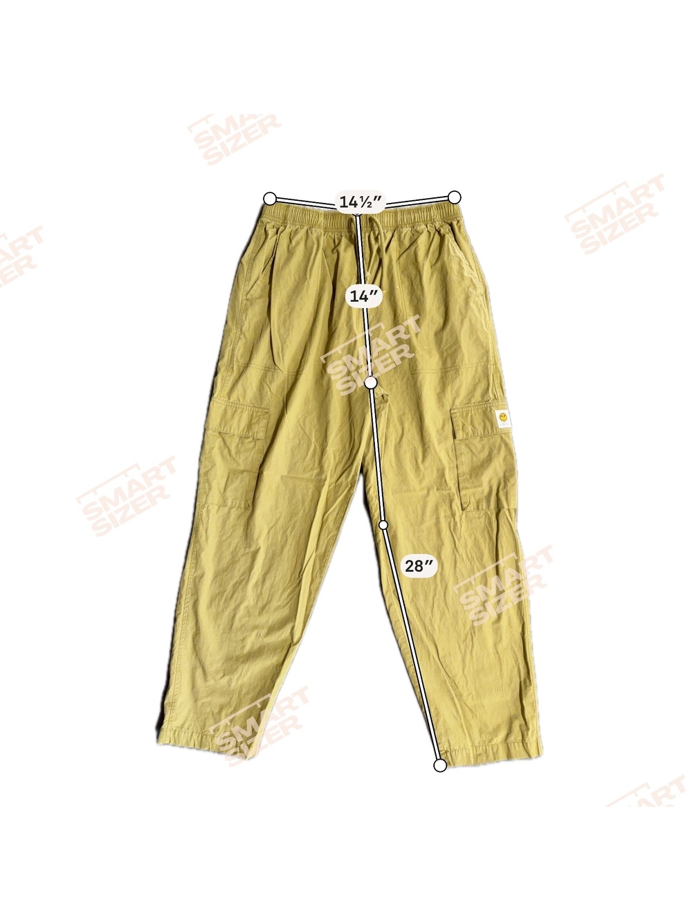 OBEY Sunny Poplin Cargo Pants Olive Oil Y2K Inspired Joggers Women's Size Small - Picture 3 of 9
